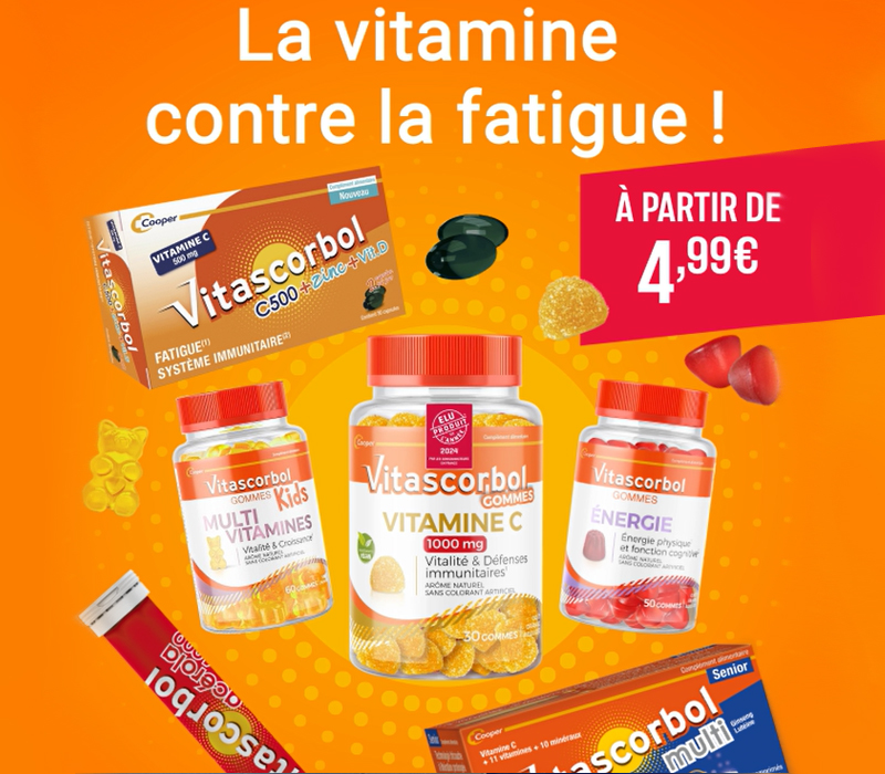 Image statique de boîtes de vitamines.