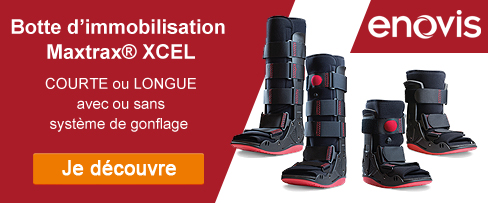 NOUVEAUTE : bottes d'immobilisation Maxtrax Excel Innovis Courte ou Longue.