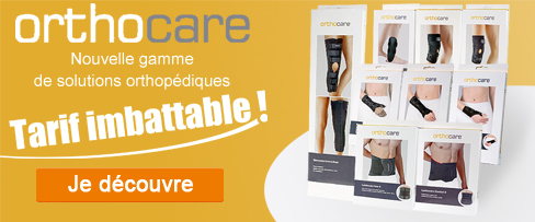 NOUVEAU REFERENCEMENT : Orthocare, la gamme orthopédique à prix imbattable !