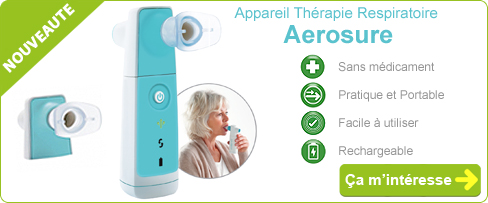 NOUVEAUTE : appareil respiratoire portatif Aérosure REVITIVE