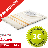 -3€ sur le coussin chauffant