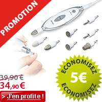 -5 euros sur le kit manucure pedicure mp41