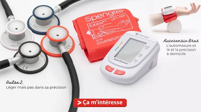 Nouveautés Spengler : tensiomètres et Stéthoscopes